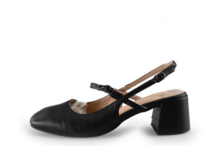 Manfield slingbacks in maat 37 Zwart | 25% korting, Kleding | Dames, Schoenen, Zwart, Zo goed als nieuw, Verzenden