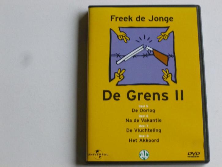 Freek de Jonge - De Grens II (DVD), Cd's en Dvd's, Dvd's | Cabaret en Sketches, Zo goed als nieuw, Verzenden