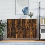 vidaXL Hangkasten 2 st 69,5x34x90 cm gerookt eikenkleurig, Verzenden, Nieuw, 50 tot 100 cm, Minder dan 100 cm