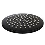 Hoofddouche Brauer Black Rond 20 cm Mat Zwart, Ophalen of Verzenden, Nieuw, Kraan