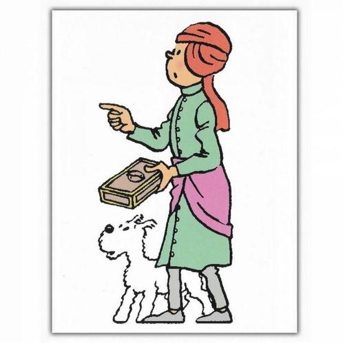 Kuifje Fakir Postkaart, Verzamelen, Stripfiguren, Nieuw, Ophalen of Verzenden