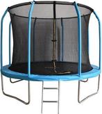 Trampoline - 244 cm - met veiligheidsnet & ladder - tot 1..., Ophalen of Verzenden, Gebruikt