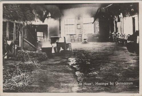 HEZINGE - Interieur Los Hoes, Hezinge bij Ootmarsum, Verzamelen, Ansichtkaarten | Nederland, Verzenden