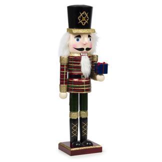 Notenkraker | Kerstfiguur (Hout, 38 cm), Diversen, Kerst, Nieuw, Verzenden
