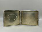 Sigarettendoos - .900 zilver - Zilveren vergulde emaille, Nieuw