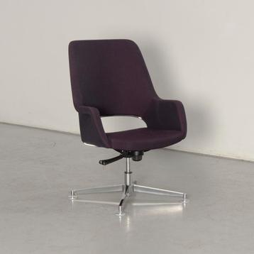 Mpiu Juliette designfauteuil, paars, draaibaar onderstel beschikbaar voor biedingen