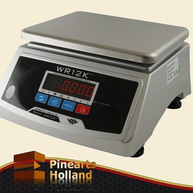 Chemicaliën Grammen Weegschaal Controle Weegschaal 12Kg x 1g, Doe-het-zelf en Verbouw, Weegschalen, Precisieweegschaal, Nieuw