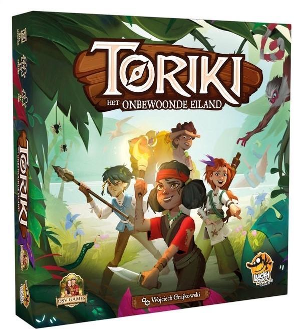 Toriki - Het Onbewoonde Eiland (NL) | DSV Games -, Hobby en Vrije tijd, Gezelschapsspellen | Bordspellen, Nieuw, Verzenden