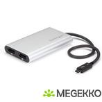 StarTech.com TB32DP2T USB-C/2x Displayport Converter, Verzenden, Nieuw