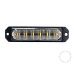 LED flitser 6-voudig ultra flat Wit, Ophalen of Verzenden, Nieuw