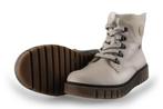 Rieker Veterboots in maat 38 Beige | 10% extra korting, Kleding | Dames, Schoenen, Verzenden, Beige, Overige typen, Zo goed als nieuw
