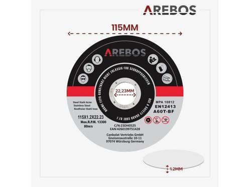 Veiling - Slijpschijven - 50 stuks - 115mm x 1mm, Doe-het-zelf en Verbouw, Gereedschap | Machine-onderdelen en Toebehoren