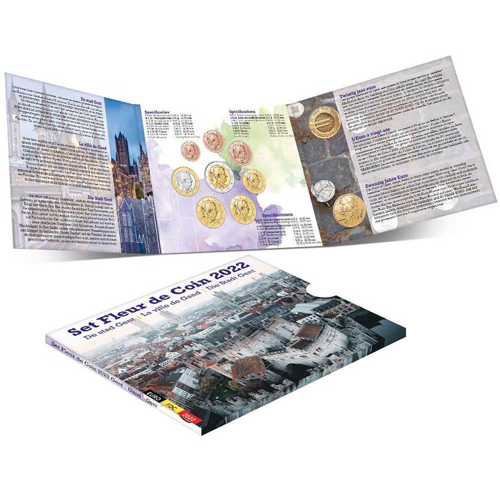 België Fleur de Coin Set 2022, Postzegels en Munten, Munten | België, Verzenden