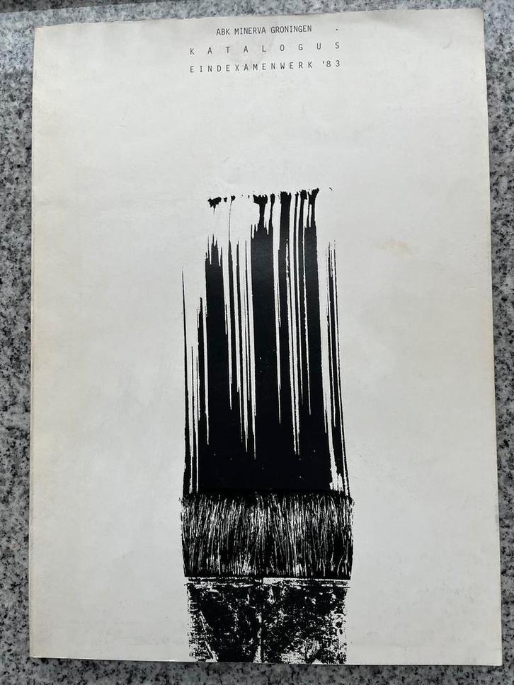 ABK Minerva Groningen Eindexamenwerk 1983, Boeken, Kunst en Cultuur | Beeldend, Gelezen, Schilder- en Tekenkunst, Verzenden