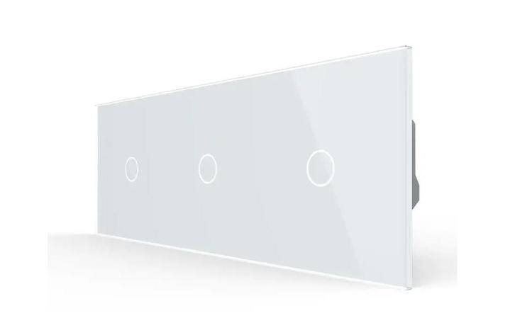 Livolo | Wit | touch | Dimmer Schakelaar – 3 Lichtknoppen, Doe-het-zelf en Verbouw, Elektra en Kabels, Schakelaar, Nieuw, Ophalen of Verzenden