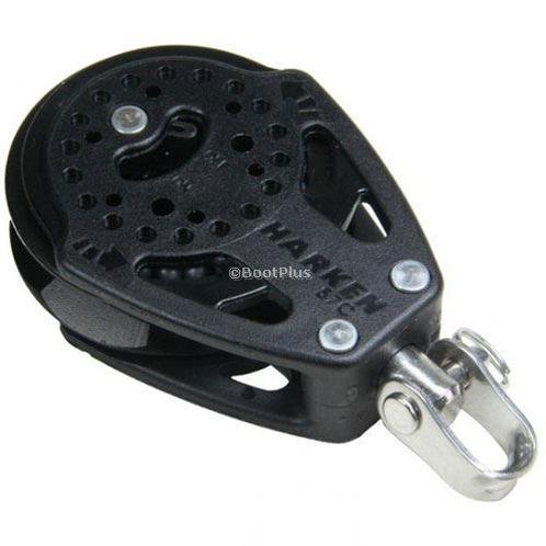 RATELBLOK 57 MM CARBO MET BEUGEL -HARKEN-, Watersport en Boten, Bootonderdelen, Nieuw, Zeilboot of Motorboot, Ophalen of Verzenden