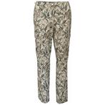 Cambio • cargo pantalon Kalla met bladprint • 36, Cambio, Verzenden, Wit, Nieuw