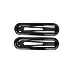Haarspeld Klikklak 7cm - Epoxy - Zwart - Set van 2, Nieuw