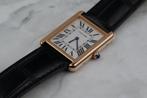 Cartier Tank Large - W5200025 - Rose goud, Overige merken, Polshorloge, Goud, Leer