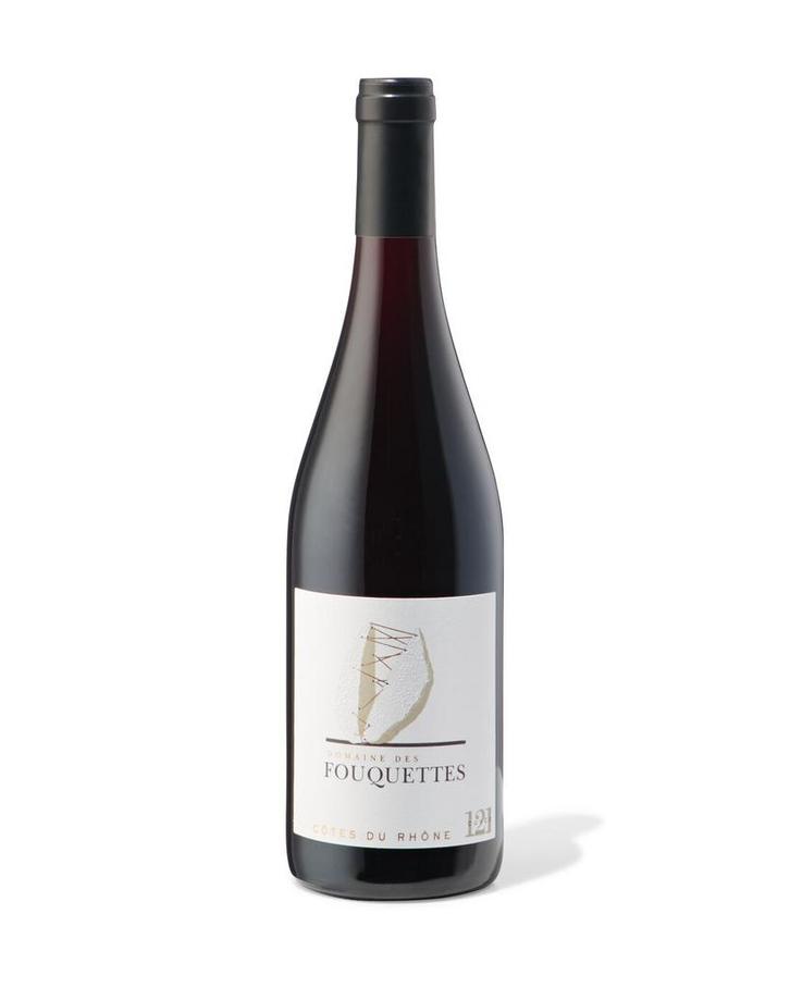 Merk wijn Fouquettes Côtes du Rhône 0.75L 2e halve prijs, Diversen, Levensmiddelen, Verzenden