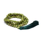 Edelstenen Mala Xinyi Jade met kwast - 108 kralen, Sieraden, Tassen en Uiterlijk, Kettingen, Verzenden, Nieuw