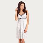 Lupoline Zwangerschapsnachtjurk / Voedingsnachtjurk White St, Verzenden, Nieuw