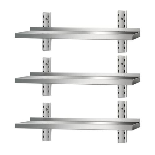 GGM Gastro | Wandplanken PREMIUM - 2000x400mm - met 3 |, Zakelijke goederen, Horeca | Meubilair en Inrichting, Verzenden
