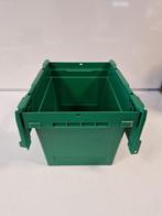 Distributiebak 400x300x273 mm nestbaar, groen, gebruikt -, Doe-het-zelf en Verbouw, Kratten en Dozen, Gebruikt, Minder dan 50 cm