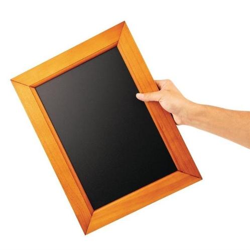 Krijtbord houten lijst - 30x40cm, Zakelijke goederen, Horeca | Keukenapparatuur, Nieuw in verpakking, Verzenden