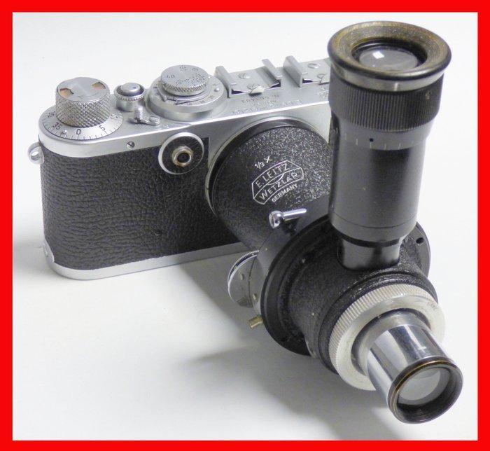 Leica Leica 1f #563439 + MIKAS : 1/3x Meetzoeker camera, Verzamelen, Fotografica en Filmapparatuur
