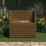 Compostbak 100x100x102 cm massief grenenhout honingbruin, Nieuw, Verzenden