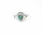 Zwarte Chalama Opal Ring/cabochon/nieuw- 2.86 g - (1)