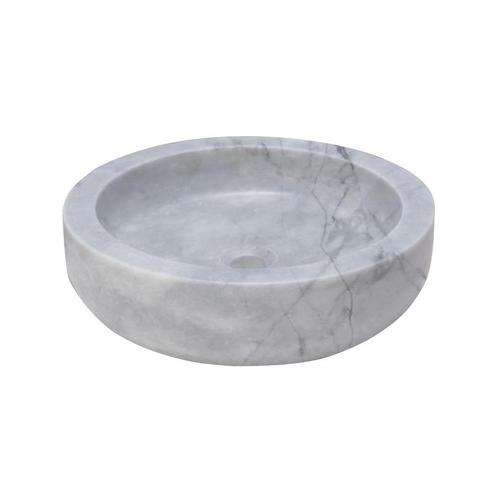 Waskom Forzalaqua Verona Carrara Rond Gepolijst 40x12x cm, Doe-het-zelf en Verbouw, Sanitair, Overige typen, Nieuw, Ophalen of Verzenden