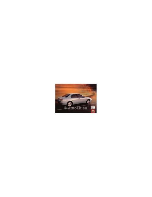 1999 ALFA ROMEO 156 2.0 SELESPEED LEAFLET NEDERLANDS, Boeken, Auto's | Folders en Tijdschriften, Alfa Romeo