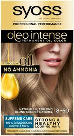 SYOSS OLEO INTENSE 8-50 NATUURLIJK ASBLOND HAARVERF PAK 1 .., Verzenden, Nieuw