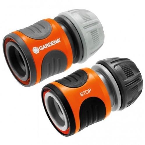 GARDENA SLANGSTUK EN WATERSTOP SET 13MM - 15MM (TUIN), Tuin en Terras, Tuinslangen, Nieuw, Ophalen of Verzenden