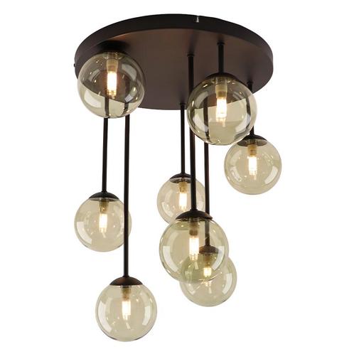 Design plafondlamp groen, Stacy, Huis en Inrichting, Lampen | Plafondlampen, Nieuw, Glas, Ophalen of Verzenden