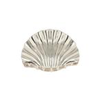 Haarklem Schelp Metaal 5,5cm Zilver, Verzenden, Nieuw