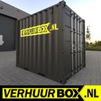 Verhuurbox - Zeecontainer opslagcontainer 10ft= 3m 16m3 7m2, Zakelijke goederen, Machines en Bouw | Keten en Containers