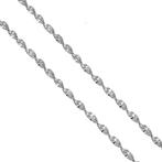 Halsketting - 18 karaat Witgoud, Sieraden, Tassen en Uiterlijk, Kettingen, Nieuw