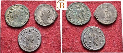 Lot 3 munten in guter Erhaltung Meist Antoninian Antike R..., Postzegels en Munten, Munten | Europa | Niet-Euromunten, Verzenden