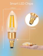 Aigostar LED Gloeilamp - Dimbaar - 4,5W - E14 - 4 Stuks, Verzenden, Nieuw