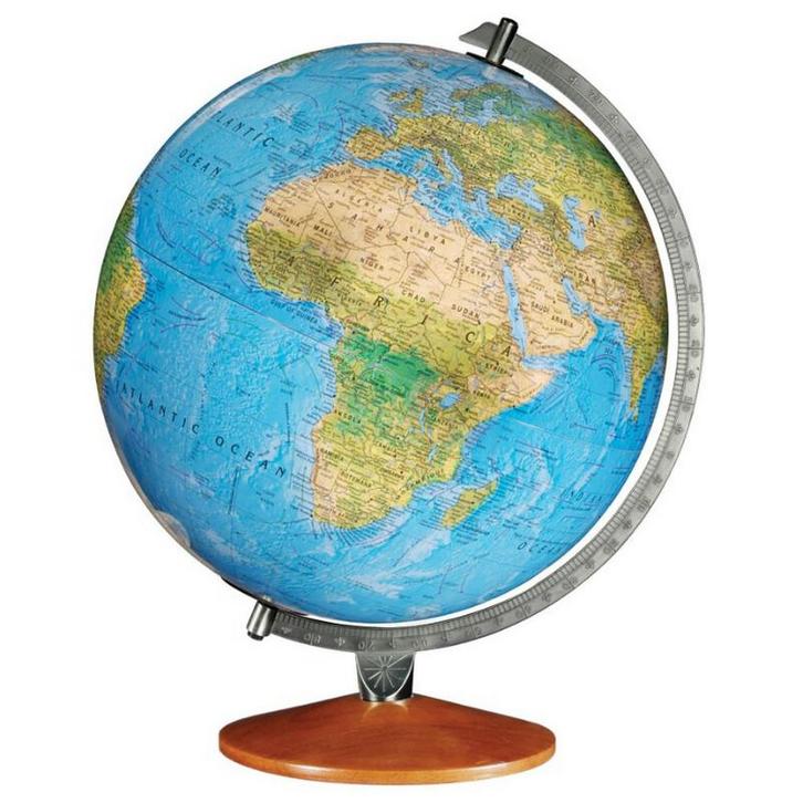 Scan Globe Wereldbol Odessa 30cm, Huis en Inrichting, Woonaccessoires | Wereldbollen, Nieuw, Verlicht, Verzenden
