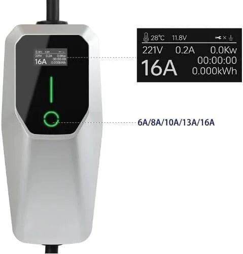 Thuislader stopcontact type 1 1-fase 6A-16A 1,3kW-3,6kW, Auto-onderdelen, Overige Auto-onderdelen, Ophalen of Verzenden