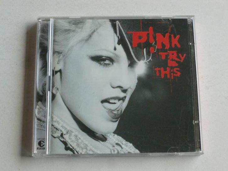 Pink - Try this ( CD + DVD), Cd's en Dvd's, Cd's | Pop, Zo goed als nieuw, Verzenden
