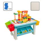 Decopatent® - Speeltafel met bouwplaat (geschikt voor Duplo®, Kinderen en Baby's, Kinderkamer | Tafels en Stoelen, Nieuw, Verzenden