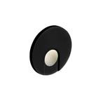 Wandlamp BWS Mira R LED 7.8x7.8x6.6 cm Zwart, Ophalen of Verzenden, Nieuw, Bad