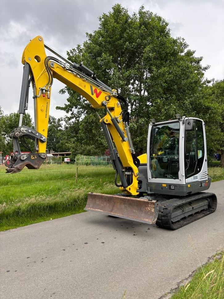 Wacker Neuson ET65 graafmachine 2019, Zakelijke goederen, Machines en Bouw | Kranen en Graafmachines, Ophalen