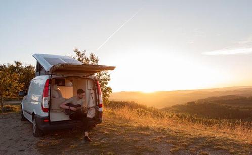 2 pers. Mercedes-Benz camper huren in Boven-Leeuwen? Vanaf €, Caravans en Kamperen, Verhuur