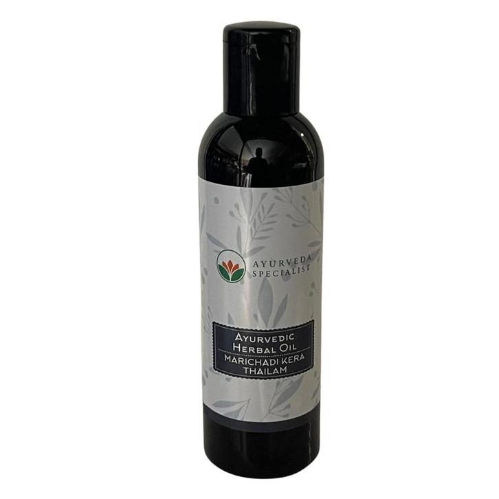 Marichadi Kera Thailam (Olie) - 200 ml, Sport en Fitness, Gezondheidsproducten en Wellness, Ophalen of Verzenden